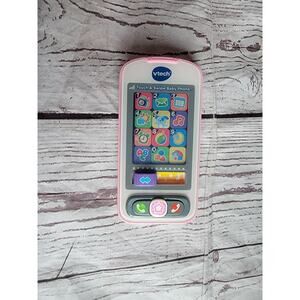 VTech Touch and Swipe Baby Phone, Pink Tested Working